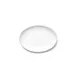 GET D2213L-W Oval Coupe Plate, 13" x 10-1/8" x 1", White, BPA‑Free Melamine, Dishwasher Safe 1 image