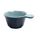 GET D42RR-ABY/LAP 10 Oz. Melamine Bowl, 4-1/2" Dia. x 2-1/2" H, Two-Tone, Abyss Gloss, Lapis Matte 1 image