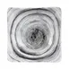 GET D52SQ-BD Bowl, 9 Oz, 5" x 5" x 2-1/4", Square, Melamine, Black, Break & Stain Resistant 1 image