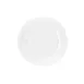 GET D60-W Elite Global Solutions Saucer, 5-3/4" Dia. x 5/8"H, Single Well, Melamine, White 1 image