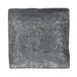 GET D6118SQ-CO Elite Global Black Square Melamine Plate, 6" x 6" x 1-1/8", BPA‑Free, Dishwasher Safe 1 image