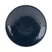 GET D638RR-LAP Plate, 6-3/8" Dia. x 3/4"H, Round Coupe, Lapis Melamine, Pebble, Scratch Resistant 1 image