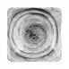 GET D712SQ-BD Square Bowl, 22 Oz., 7-1/2" x 7-1/2" x 2-1/4", Black, BPA‑Free Melamine 1 image