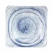GET D712SQ-ND Bowl, 22 Oz., 7-1/2" x 7-1/2" x 2-1/4", Square Melamine, Navy Blue Break‑Chip Resistant 1 image