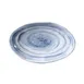 GET D751OV-ND Plate, 9 oz, 7‑3/4" x 5‑5/8" x 1‑3/8" H, Oval Melamine, Navy Blue, Break‑Resistant 1 image