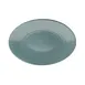 GET D812RR-ABY Platter, 12-3/4"L x 8-3/4"W x 1"H, Oval, Melamine, Abyss, Pebble Texture 1 image