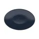 GET D812RR-LAP Elite Solutions Platter, 12.75"L x 8.75"W x 1"H, Oval, Melamine, Lapis, Textured 1 image