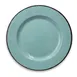 GET D850M-CB Plate, 8-1/2" Round, Crackled Texture, 1" High, Melamine, BPA‑Free, Cameo Blue 1 image