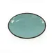 GET D8512OVM-CB Elite Plate, 12-1/2" x 8-1/2" x 1"H, Oval Coupe, Cameo Blue Melamine, BPA Free 1 image