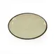 GET D8512OVM-V Oval Melamine Plate, 12-1/2" x 8-1/2" x 1" Beige, BPA‑Free, Dishwasher Safe 1 image