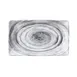 GET D851RC-BD Black Melamine Plate, 8-1/2" x 5-3/8" x 1-1/4", Van Gogh Design, Dishwasher Safe 1 image