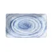 GET D851RC-ND Plate, 8-1/2" x 5-3/8" x 1-1/4"H, Rectangular Melamine Blue, Stain & Scratch Resistant 1 image
