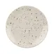 GET D9138R-CC Plate, 9-1/2" Dia x 1-3/8"H, Round Melamine, Chocolate Chip, Break‑Resistant, BPA‑Free 1 image