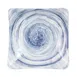 GET D92SQ-ND Bowl, 44 Oz., 9-1/2" x 9-1/2" x 2-3/4", Square Melamine, Navy Blue 1 image