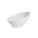 GET D95RR-W Elite Global Solutions Bowl, 37 Oz, 9 1/2" Dia. x 2 3/4" x 5 1/2"H, Melamine, White Gloss 1 image