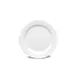 GET D9PL-W Elite Global 9" Dia. x 3/4" H Round Wide Rim Melamine Plate, White, BPA Free, Dishwasher Safe 1 image