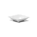 GET DB772SQ-W Elite Global 22oz Square Melamine Bowl, 6-1/2" Square, White, BPA Free, NSF 1 image