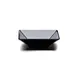 GET DB834SQ-B Square Black Melamine Bowl, 1-1/4 Qt 8-3/4"x2" H, Break Chip Scratch Resistant 1 image