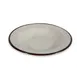 GET DB878M-V Pasta/Soup Bowl, 12 Oz., 9" Dia. X 1-3/8"H, Melamine, Vanilla, Crackled Texture 1 image