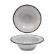 GET DB8M-W Elite Bowl, 18 Oz (8" Dia. X 2-1/4"H), Round Melamine, White Crackled Texture 1 image