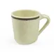 GET DC-V-M Mug – 10 oz, 3-1/8" Dia × 3-1/4" H, Melamine, Beige/Tan, BPA Free, Dishwasher Safe 1 image