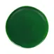 GET DG7R-GRG 7" Dia. x 3/4" H. Melamine Plate, Green Glaze, Break, Chip, Stain/Scratch Resistant 1 image