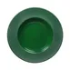 GET DGB1015R-GRG Pasta/Soup Bowl, 10 1/2" x 1 3/4" (15 oz), Round Melamine, Green Glaze, Durable 1 image