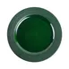 GET DGP105R-GRG Elite Maya Plate, 10 1/2" Dia. x 3/4" H, Melamine, Green Glaze, BPA Free 1 image