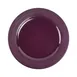 GET DGP105R-PG Maya Plate, 10 1/2" Dia. x 3/4" H, Round Melamine, Purple Glaze, BPA‑Free 1 image