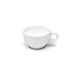 GET DMC-W Elite Global Solutions Coffee Cup, 8 Oz., 3-3/4" Dia. X 2-1/4"H, Melamine, White 1 image
