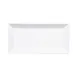 GET DMP94-W Plate, 9-3/8"L x 4-3/4"W x 3/4"H, Rectangular Wide Rim Melamine White 1 image