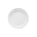 GET DP-507-W Supermel Dessert Plate, 7-1/4"Dia., Break-Resistant, Melamine, White, 1 Dozen 1 image
