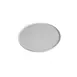 GET DR204ST Bugambilia Disc Tray – Round, 17-7/10" Dia, 2/5" Deep, Rimmed, Aluminum With Steel 1 image
