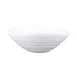 GET DS725-W Bowl, 23 Oz., 7-1/4"L x 6-3/4"W x 2-1/2"H, Melamine, White, Swirl Design 1 image