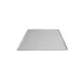 GET DU204BR Buffet Disc – Rect. 17-7/10" L x 13-4/5" W, 1/2" Deep, Resin‑Coated Aluminum, Brick Rim 1 image