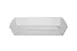GET EC-22-CL Food Tray 10" x 6" Clear Polypropylene Leak‑Resistant Snap Closure, Stackable, 1 Dozen 1 image