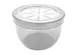 GET EC-24-1-CL - 18 Oz Clear Side Dish/Soup Container 4-3/8" Dia × 3" H Stackable BPA-Free - Dozen 1 image