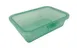 GET EC-28-1-CL Clear PP Container, 16.9 Oz. (500Ml), 6.6" X 5" X 1.75", Hinged Lid - 1 Dozen 1 image