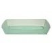 GET EC-34-1-JA Reusable Food Tray, 8"L x 5"W x 1.6"H, Polypropylene, Jade Green - 1 Dozen 1 image