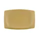 GET ECO1258-RT Platter, 12-1/2" x 8-1/4" x 7/8"H Tan Melamine Bamboo, BPA‑Free, Scratch‑Resistant 1 image