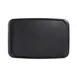 GET ECO2114T-B Tray, 21.5"L x 14.5"W x 1"H, Melamine, Black, Break‑Resist, Dishwasher Safe, BPA‑Free 1 image