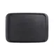 GET ECO5116T-B Black Tray – 17-7/8" x 12-1/2" x 7/8", 50% Melamine/50% Bamboo, Matte, BPA‑Free 1 image