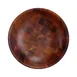 GET ECO618R-CK 8 Oz Bowl, 6-1/8" Dia. x 1-1/2" H, Melamine, Natural Checkered Wood, BPA-Free 1 image