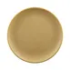 GET ECO66R-RT Plate, 6" Dia. x 5/8"H, Round Tan, Rolled Edge, BPA‑Free 50% Melamine/50% Bamboo 1 image