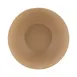 GET ECO72-PB Brown 36oz Reusable Bowl, 7-3/8" Dia x 2-3/4" H, 50% Melamine/50% Bamboo, BPA Free 1 image