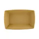 GET ECO862-RT Bowl, 38 Oz., 9‑1/4"L x 6‑1/4"W x 2"H, Rectangular Tan, BPA‑Free, Melamine/Bamboo 1 image