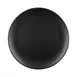 GET ECO99R-B Plate, 9" Dia. x 3/4"H, Round Rolled Edge, Black Melamine/Bamboo, Dishwasher Safe 1 image