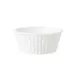 GET ER-404-W Ramekin, 4 oz, 3-3/4" Dia x 1-1/2" Deep, Fluted, Break-Resistant, SAN, White - Dozen 1 image