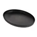 GET EXC420 Reusable Pasta Bowl, 128 Oz, 16-1/2"L x 12"W, Black BPA-Free Melamine, Dishwasher Safe 1 image