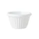GET F-625-W Ramekin, 2 Oz., Fluted Melamine, White, For Dessert & Sauce, 1 Dozen 1 image